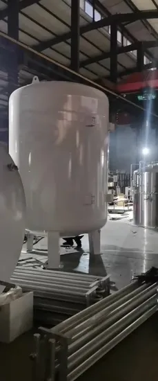 Réservoir de stockage de GNL cryogénique horizontal vertical de vente chaude pour la Russie