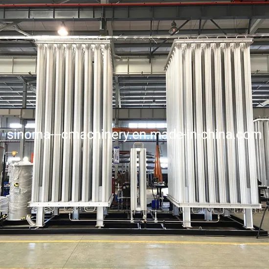 Vaporisateur de chauffage à circulation d'eau et de vapeur Lox/Lin/GNL