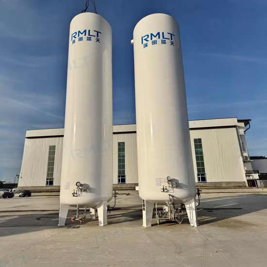 Réservoir de stockage de gaz industriel cryogénique
