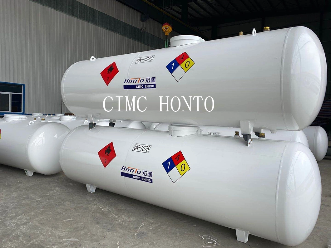 1000liters 500kg Small Propane Gas LPG Storage Tank for Zimbabwe