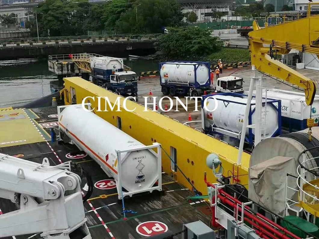 Cimc Honto Competitive Price Cryogenic LNG ISO Tank Containers