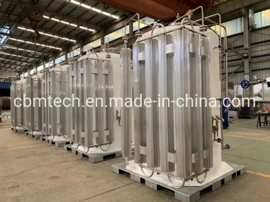 Welded Insulated Cylinders Liquid Oxygen Storage Tanks Microbulk Tanks