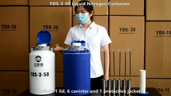 Yds 35 L'azote liquide 35 litres de conteneur de réservoir de Dewar de GNL