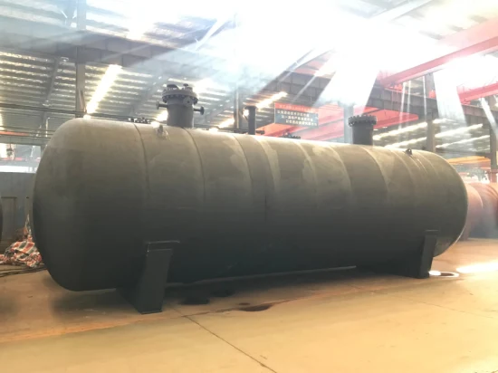 20ton 25ton GPL Propane souterrain monté sous terre réservoir de stockage de gaz de cuisson 15000gallon avec revêtement résistant à l'eau